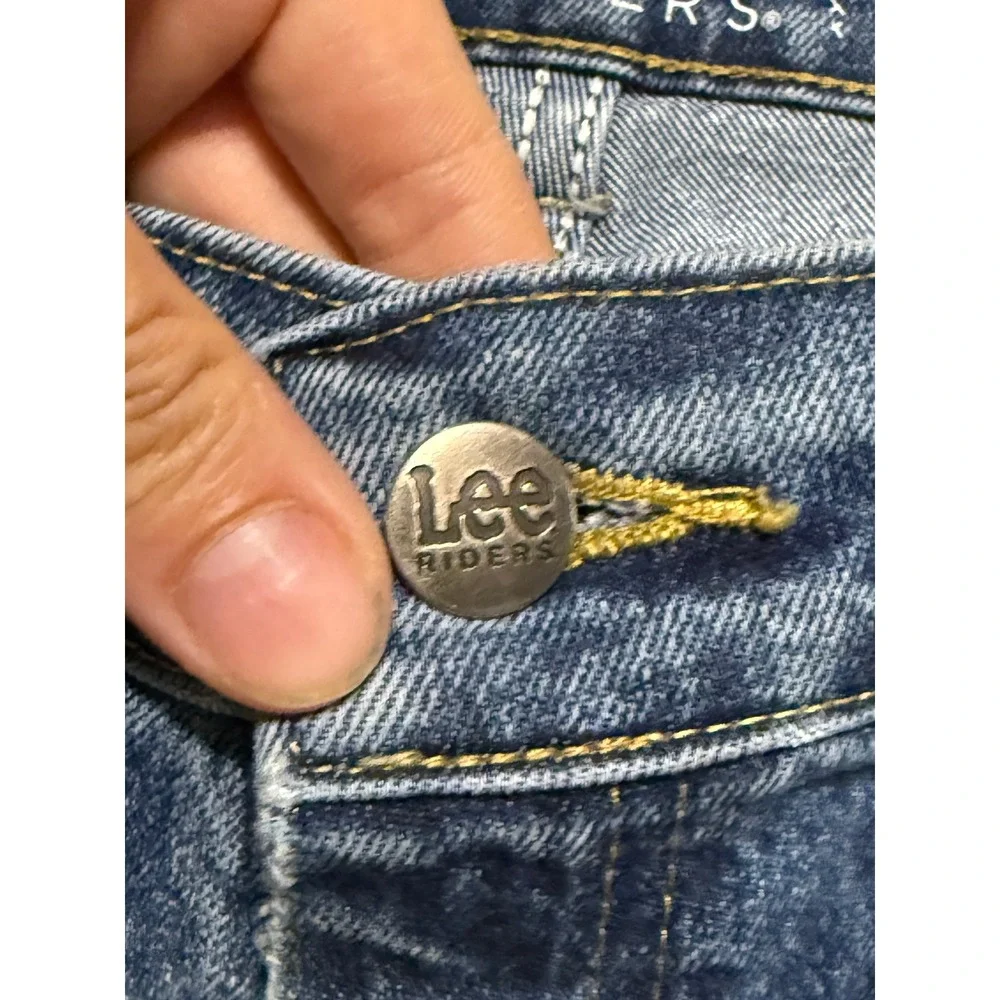 Lee Riders Jeans Mens 36x30 Blue Adult Regular Fit Denim Pants Excellent